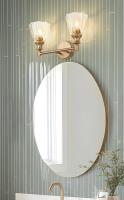 Two Light Vanity by Z-Lite - Auden Collection, Modern Gold Finish - 7704-2V-MGLD