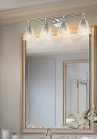 Four Light Vanity by Z-Lite - Auden Collection, Brushed Nickel Finish - 7704-4V-BN