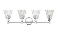 Four Light Vanity by Z-Lite - Auden Collection, Chrome Finish - 7704-4V-CH