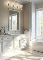 Four Light Vanity by Z-Lite - Auden Collection, Chrome Finish - 7704-4V-CH