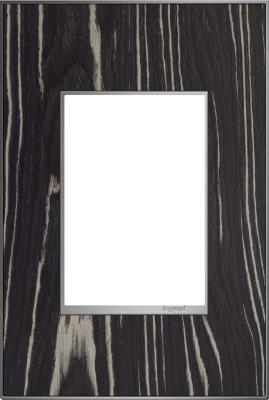 Legrand - AWM1G3MA4 - adorne - One-Gang-Plus Screwless Wall Plate - Macassar