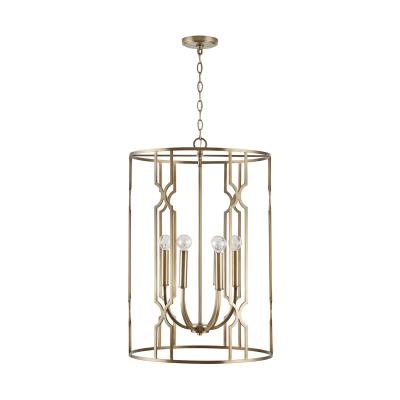 Capital Lighting - 538961AD - Six Light Foyer Pendant - Aged Brass