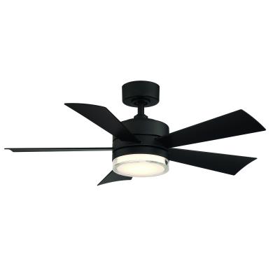 Modern Forms Fans Canada - FR-W1801-52L-MB - Wynd - 52``Ceiling Fan - Matte Black Modern Forms Fans Canada - FR-W1801-52L-MB - Wynd - 52``Ceiling Fan - Matte Black