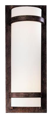 MKA 341-357 Minka-Lavery Two Light Wall Sconce Iron Oxide (2) 100.00W Bulbs Not Included 18.75IN L X 6.50IN W X 17.25IN H