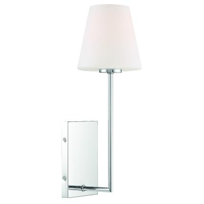 Crystorama - LEN-250-OP-CH - Lena - One Light Wall Sconce - Polished Chrome