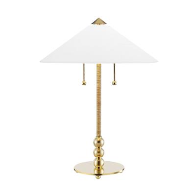 Two Light Table Lamp