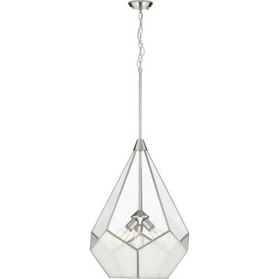 Progress Lighting - P5322-09 - Cinq - Three Light Pendant - Brushed Nickel