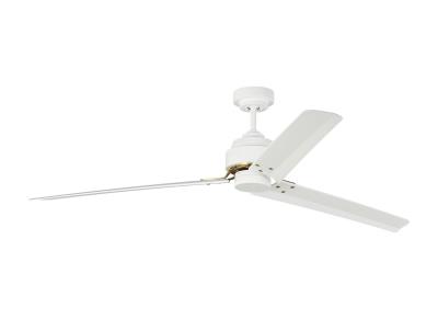 Monte Carlo Canada - 3ARR68RZWBBS - Arcade - 68``Ceiling Fan - Matte White / Burnished Brass Monte Carlo Canada - 3ARR68RZWBBS - Arcade - 68``Ceiling Fan - Matte White / Burnished Brass