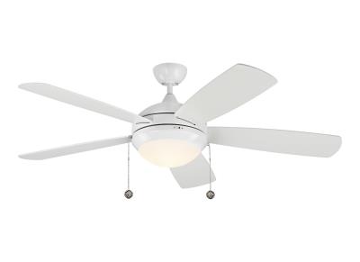 Monte Carlo Canada - 5DIC52WHD-V1 - Discus Classic - 52``Ceiling Fan - White / Matte Opal Monte Carlo Canada - 5DIC52WHD-V1 - Discus Classic - 52``Ceiling Fan - White / Matte Opal