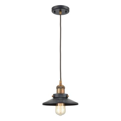 ELK Home - 67184/1 - English Pub - One Light Mini Pendant - Antique Brass