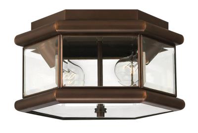 LED Flush Mount - Copper Bronze