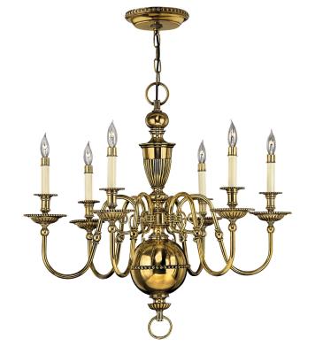 Hinkley - 4416BB - Cambridge - LED Foyer Pendant - Burnished Brass