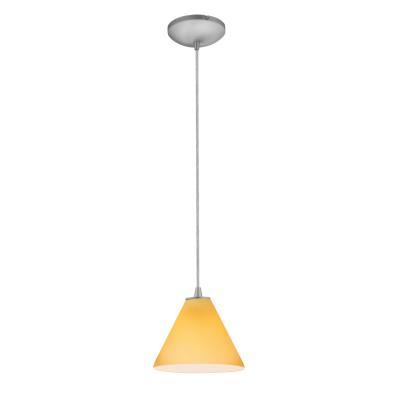 Access - 28004-3C-BS/AMB - Martini - LED Pendant - Brushed Steel