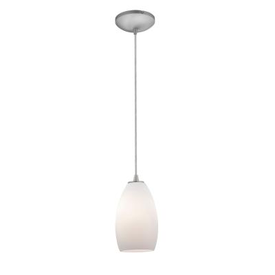 Champagne - LED Pendant - Brushed Steel