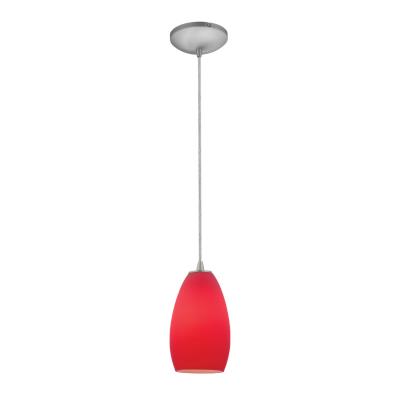 Access - 28012-3C-BS/RED - Champagne - LED Pendant - Brushed Steel