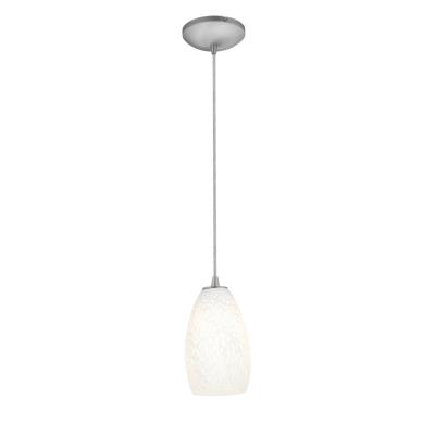 Champagne - LED Pendant - Brushed Steel