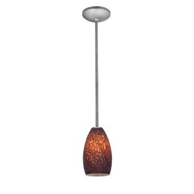 Champagne - LED Pendant - Brushed Steel