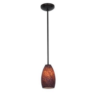 Champagne - LED Pendant - Oil Rubbed Bronze