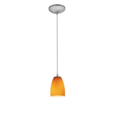 Access - 28069-3C-BS/AMB - Sherry - LED Pendant - Brushed Steel