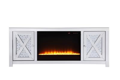 TV Stand with Fireplace - Thumbnail 2