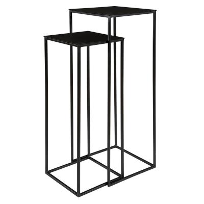 Coreene Nesting Pedestal Tables, S/2 - Thumbnail 5