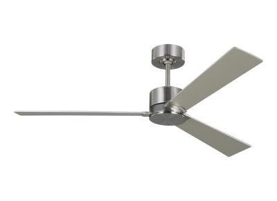 Monte Carlo Canada - 3ROZR52BS - Rozzen - 52``Ceiling Fan - Brushed Steel Monte Carlo Canada - 3ROZR52BS - Rozzen - 52``Ceiling Fan - Brushed Steel