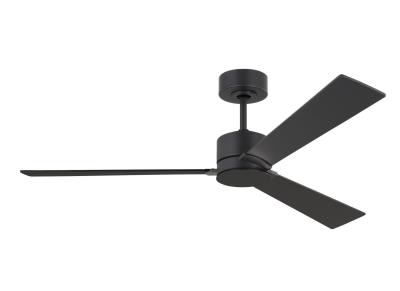 Monte Carlo Canada - 3ROZR52MBK - Rozzen - 52``Ceiling Fan - Midnight Black Monte Carlo Canada - 3ROZR52MBK - Rozzen - 52``Ceiling Fan - Midnight Black