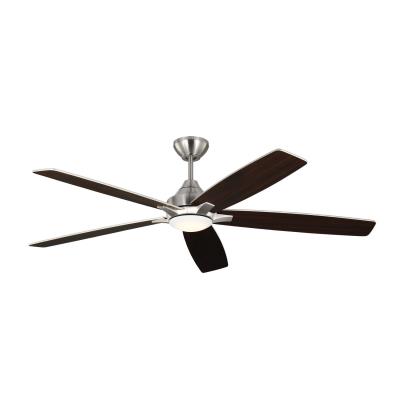 Monte Carlo Canada - 5LWDSM60BSD - Lowden Smart 60 - 60``Ceiling Fan - Brushed Steel Monte Carlo Canada - 5LWDSM60BSD - Lowden Smart 60 - 60``Ceiling Fan - Brushed Steel