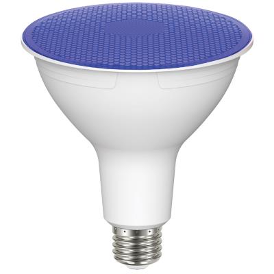 Satco S29482 11.5 Watt PAR38 LED - Blue - 90 degree Beam Angle - Medium base - 120 Volt