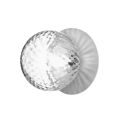 Dainolite 1LT Incandescent Wall Sconce, PC w/Clear Glass