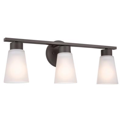 Kichler 55121OZ Stamos 20" Vanity Light Olde Bronze