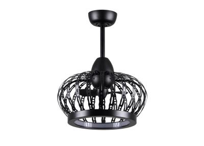 Dana - Ceiling Fan - LED Light Kit - Matte Black Finish - Matte Black Blades