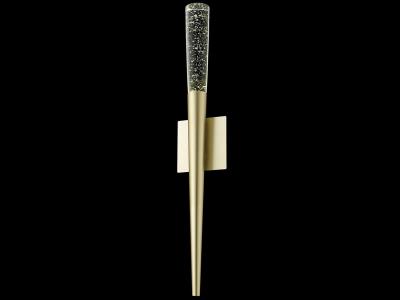 Avenue Lighting HF3039-BB 1-Light Wall Sconce, Brushed Brass