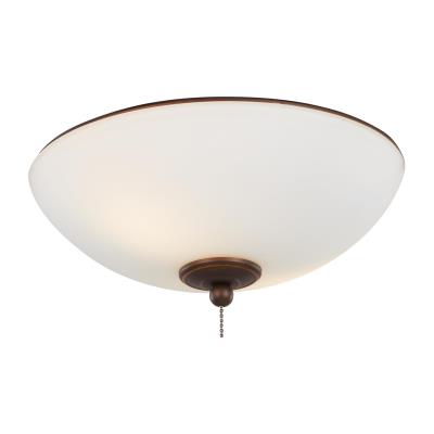 thumbnail image 2 of Volume Lighting 6174-79 5 Blade 52\" Indoor Ceiling Fan With Alabaster Glass Bell Shade Light Kit 2 of 12