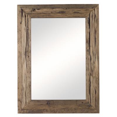 Uttermost Rennick Farmhouse Reclaimed Pine Wood Mirror in Natural Finish