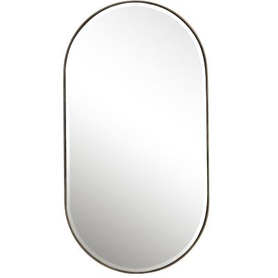 Uttermost 09914 Lago - Oval Mirror-40 Inches Tall and 21.25 Inches Wide