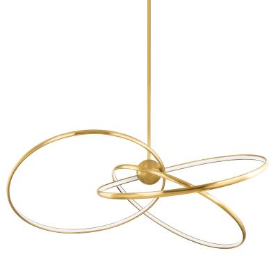 Corbett Lighting 341-60-VB Alula - 132W 3 LED Chandelier-12.25 Inches Tall and 60 Inches Wide