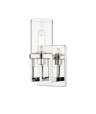 Innovations Lighting 426-1W-PN-G426-8CL Utopia - 1 Light Wall Sconce In Contemporary Style-11.63 Inches Tall and 6 Inches Wide, Finish Color: Polished Nickel, Glass Color: Clear