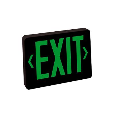 LED Exit Sign - Black