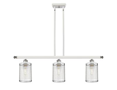 Innovations Lighting 516-3I-WPC-M18-PC Downtown Urban Led Pendant Pendant Light Two-Tone