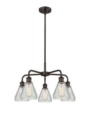 Innovations Lighting 516-5CR-OB-G275 Downtown Urban Five Light Chandelier Chandelier Bronze/Dark