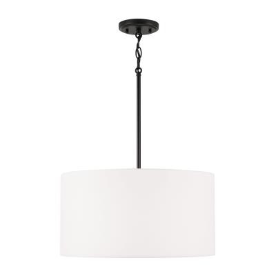 Capital Lighting - 314632MB-659 - Alan - Three Light Pendant - Matte Black