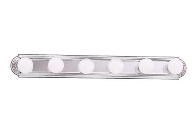 Six Light Linear Bath - Chrome