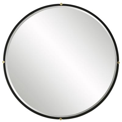 Uttermost 09939 Bonded - Round Mirror-48.88 Inches Tall and 48.88 Inches Wide