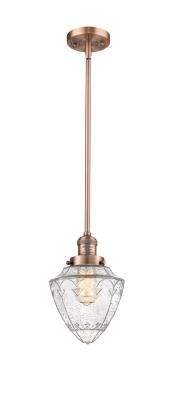 Innovations 201S-AC-G664-7-LED 1-Light Mini Pendant Antique Copper