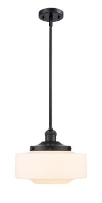 Innovations 201S-BK-G691-12 1-Light Mini Pendant Matte Black