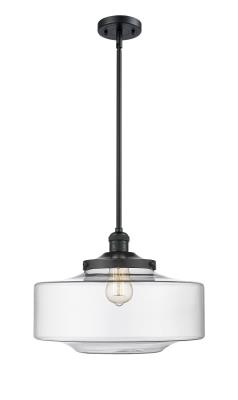 Innovations 201S-BK-G692-16 1-Light Mini Pendant Matte Black