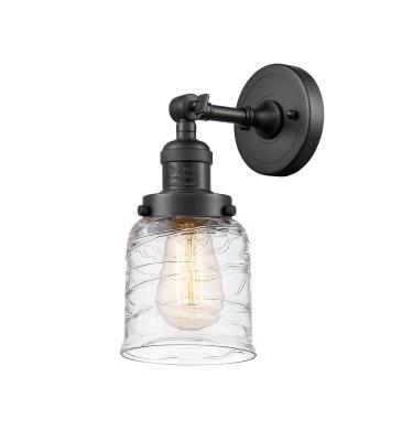 Bell 1 Light Sconce in Oil Rubbed Bronze (203-OB-G513)