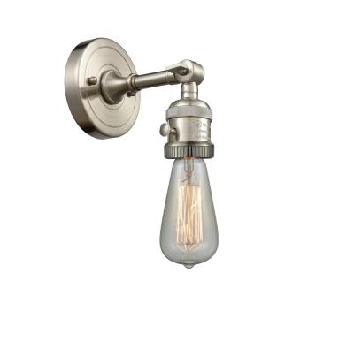 Innovations Lighting 203SW-SN-LED Franklin Restoration Led Wall Sconce Wall Light Brushed Satin Nickel
