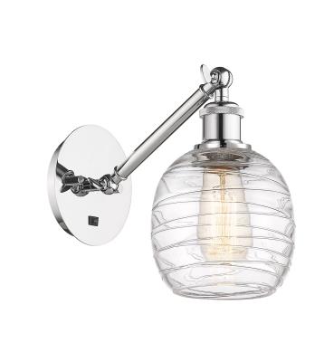 Innovations 317-1W-PC-G1013 1-Light Sconce Polished Chrome